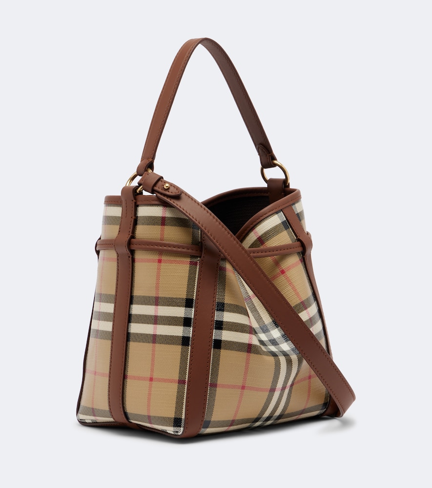 Check Small bucket bag