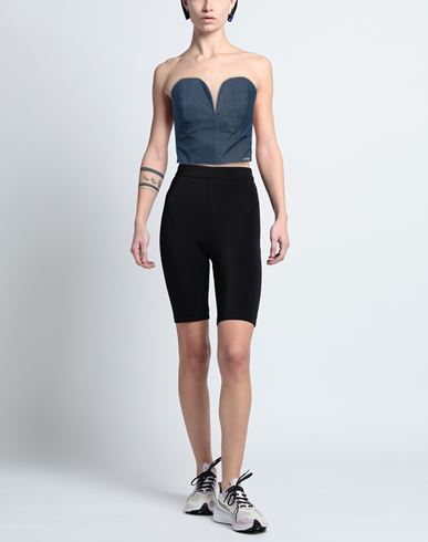 Woman Top Blue Size M Polyester, Viscose, Elastic fibres