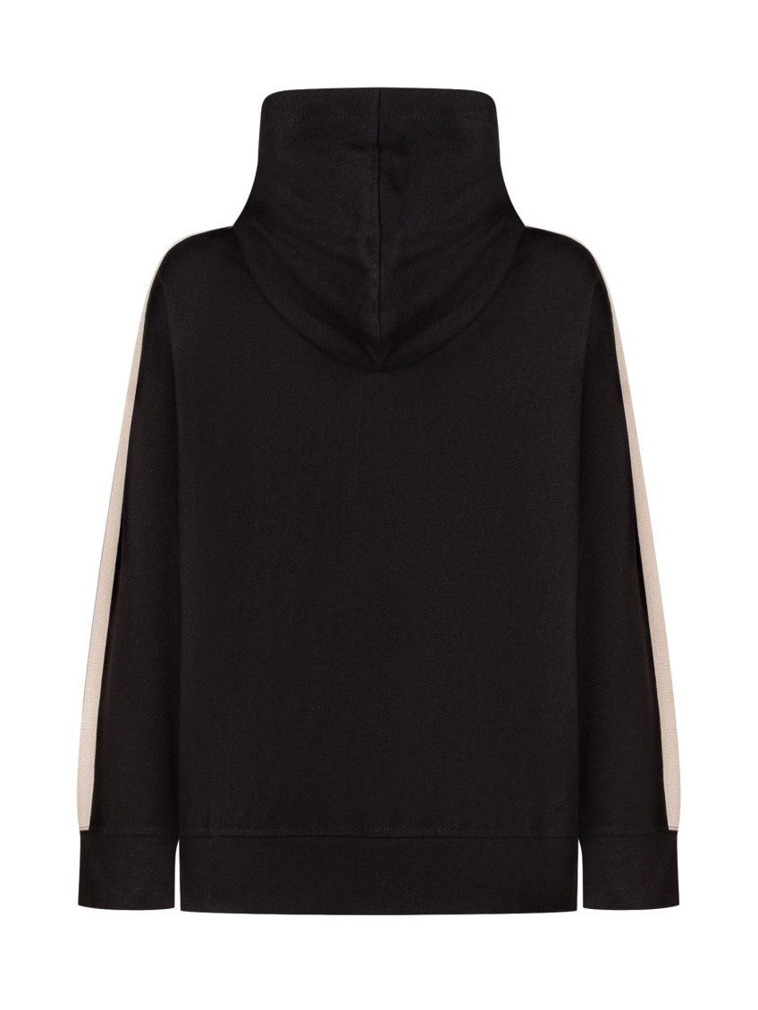 Kids Black Logo Hoodie