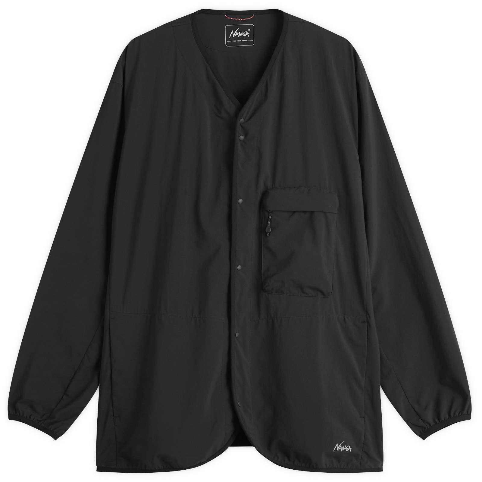 NANGA Men's Excursion Cardigan in Black
