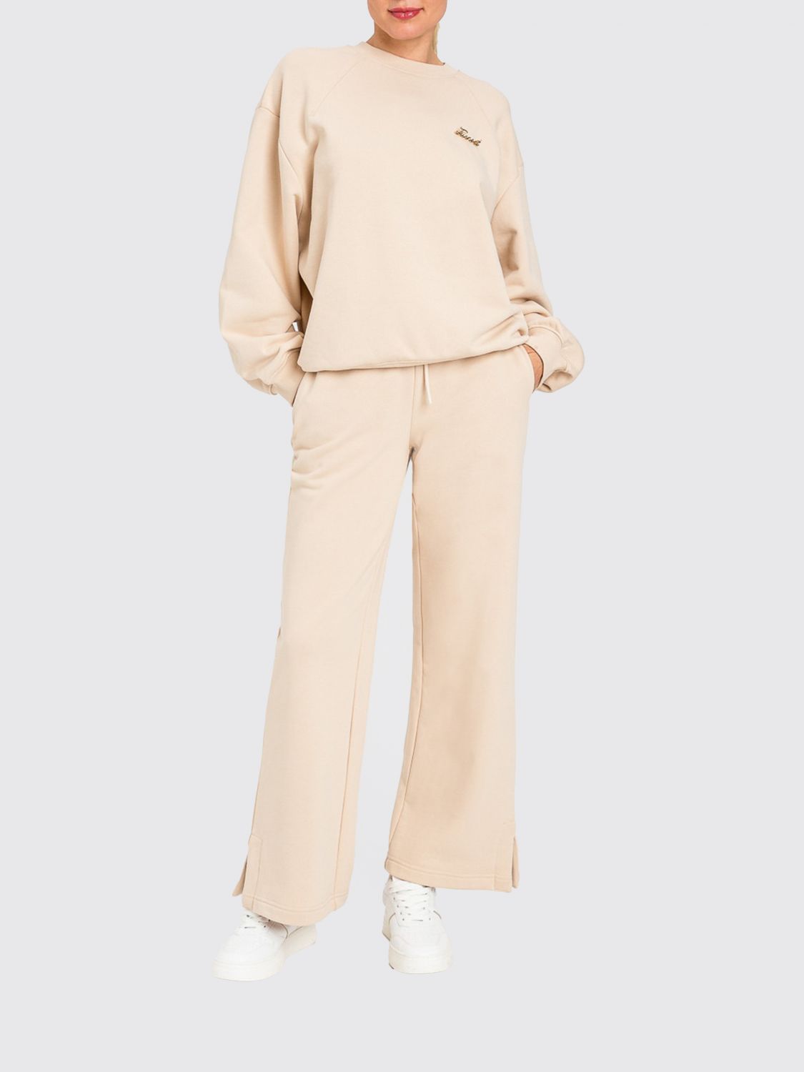 Pants Woman color Beige