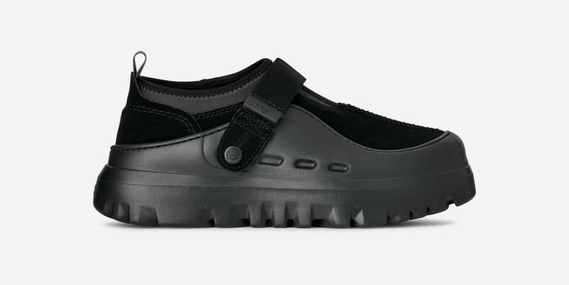 ® Men's PeakMod Lowcut Suede Shoes in Black/Black