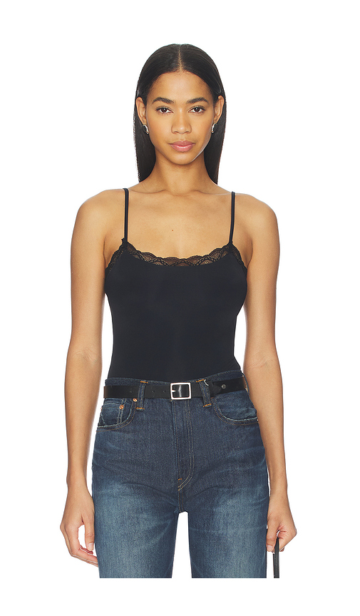 Superdown Evalina Bodysuit in Black. XXS. Also in XS, S, M