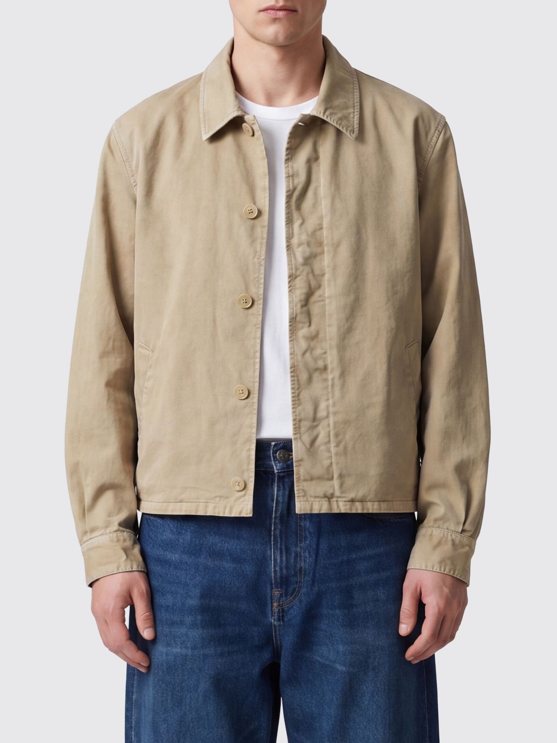 Jacket Men color Beige
