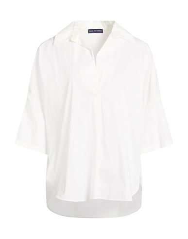 Woman Top Off white Size 10 Cotton, Polyamide, Elastane