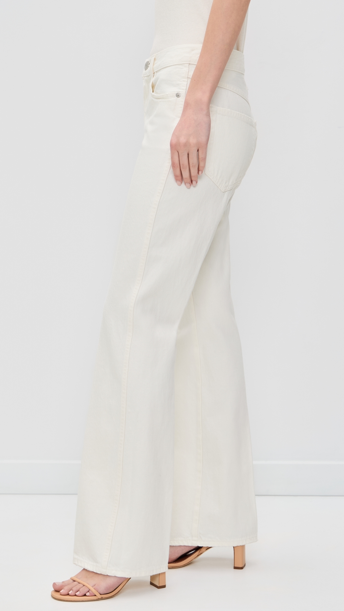 Marcenia Jeans Eggshell