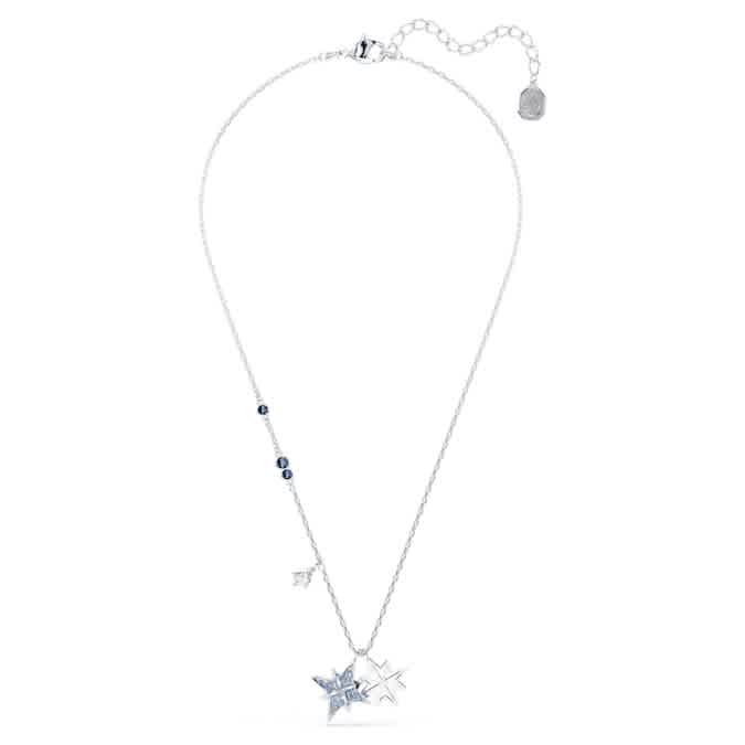 Symbolica Rhodium Plated Star Pendant Necklace