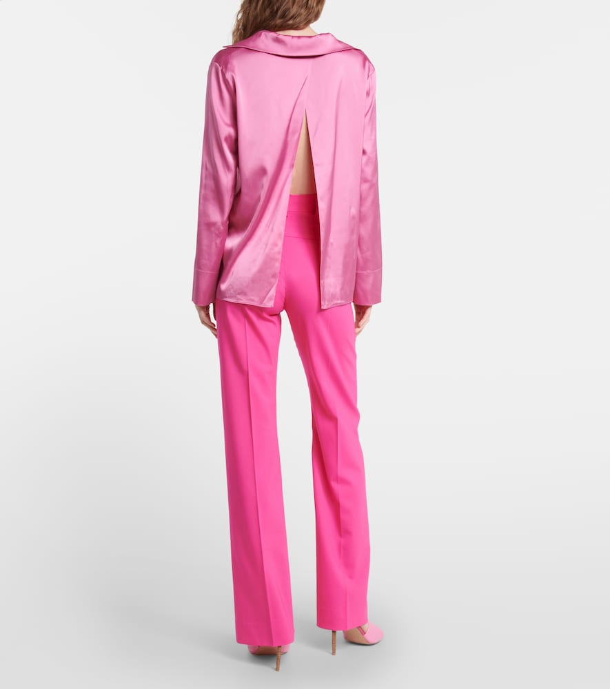 La Chemise Notte satin shirt