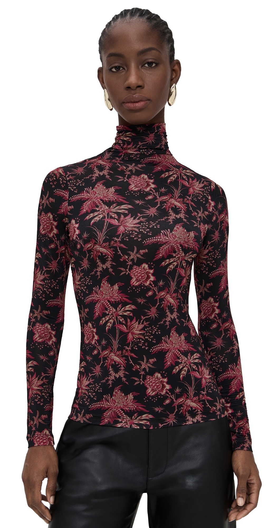 Aurelia Turtleneck Midnight Lily P