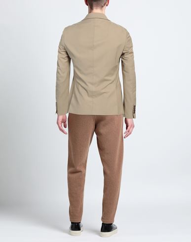 Man Blazer Beige Size 42 Polyester, Viscose, Elastane