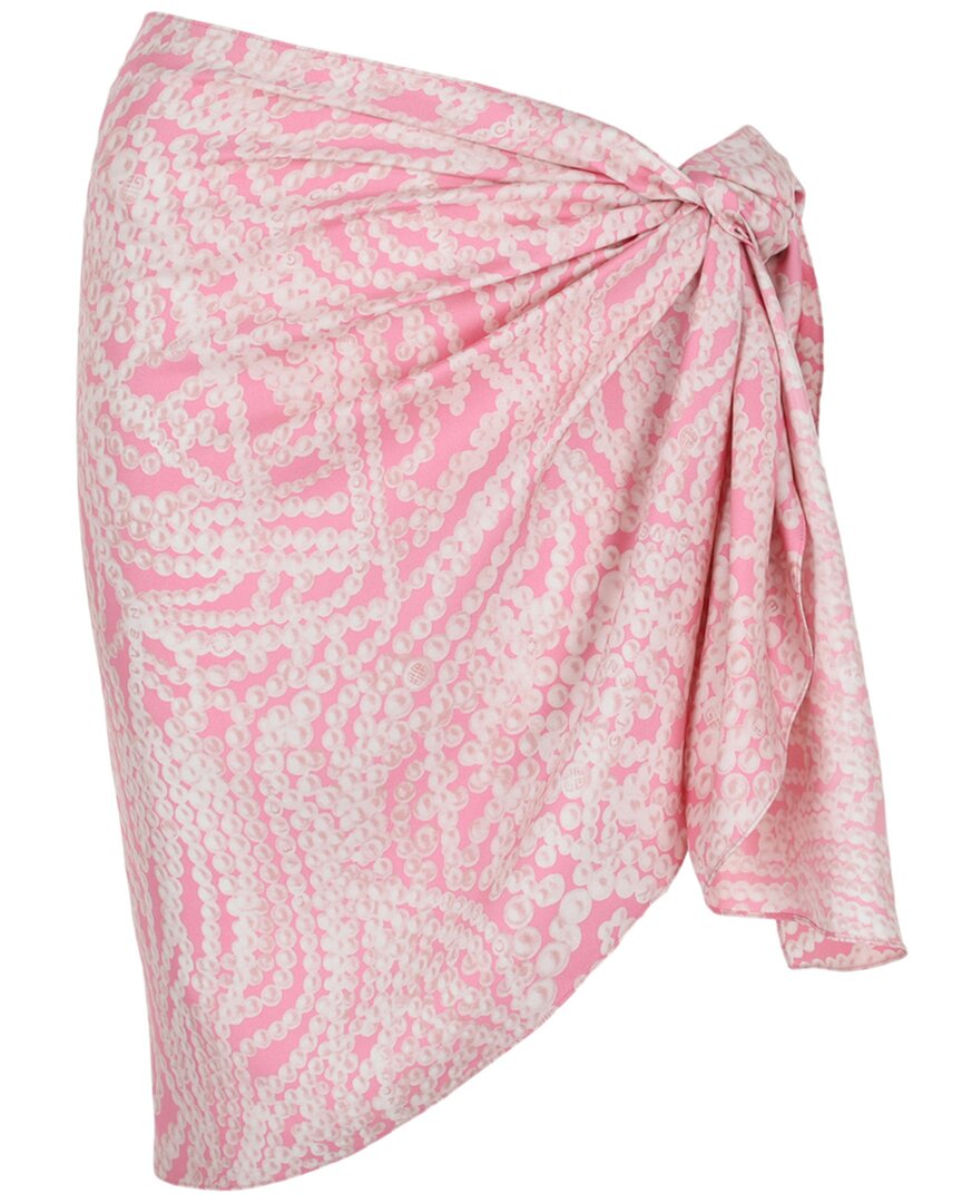 Pearl Print Silk Sarong