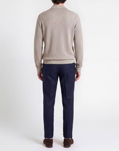 Man Sweater Light grey Size 38 Virgin Wool