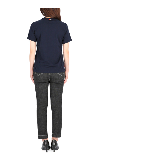 Logo-patch short-sleeve T-shirt