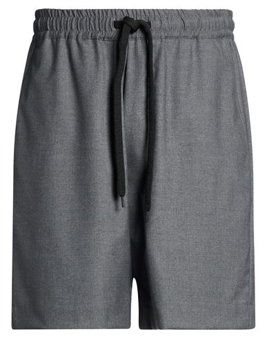 Man Shorts & Bermuda Shorts Grey Size S Polyester, Viscose, Elastane
