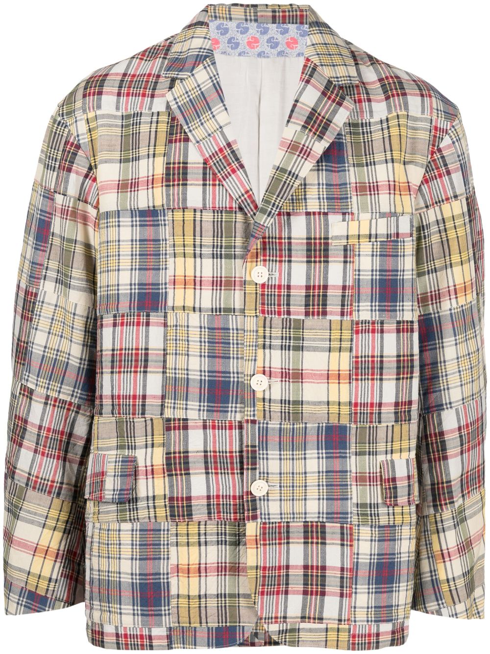 Yardbird patchwork jacket - Multicolour