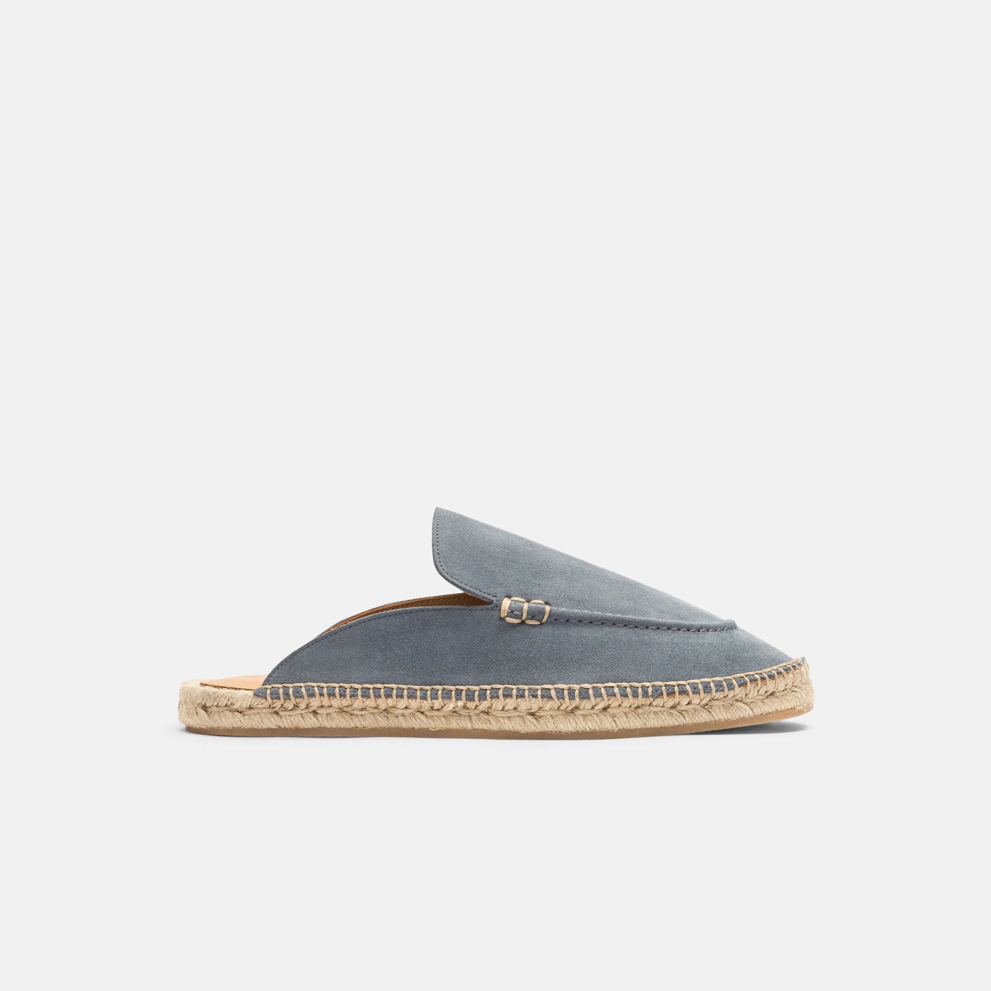 Manuel Grey Suede
