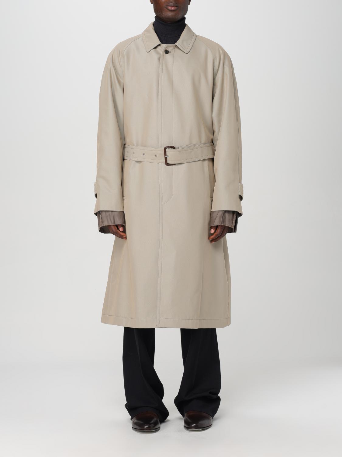 Trench Coat Men color Beige