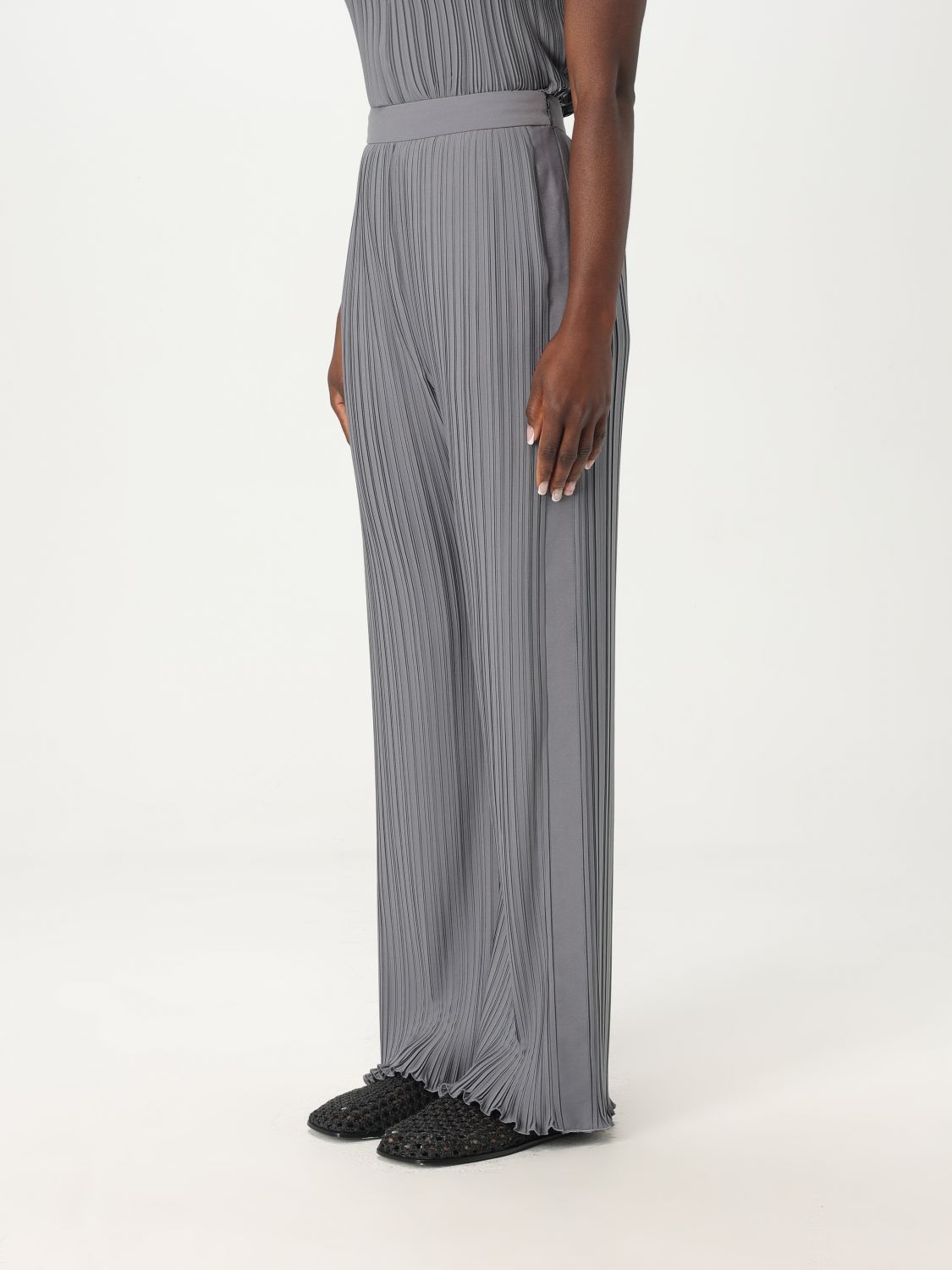 Pleated trousers - Blue