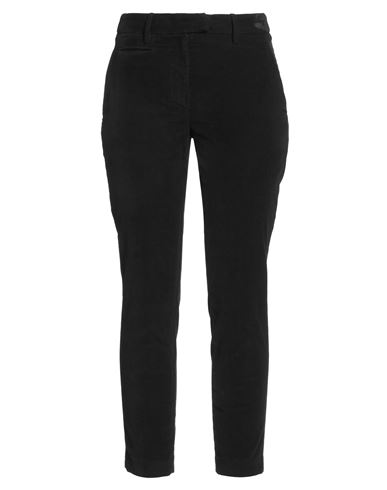 Woman Pants Black Size 28 Cotton, Lyocell, Elastane