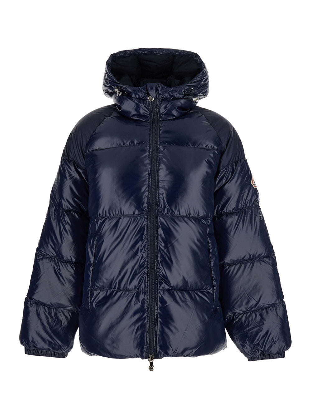 Technical Polyamide Down Jacket — Blue