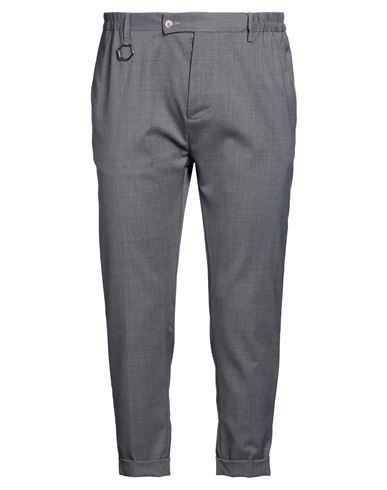 Man Pants Charcoal Size 40 Wool, Polyester, Elastane