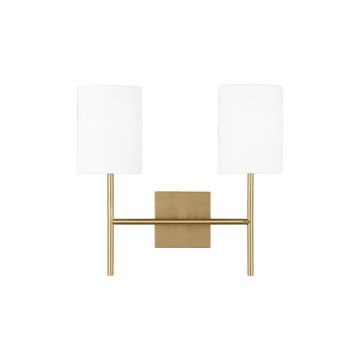 Burnished Brass Wall Sconce from the Key Collection