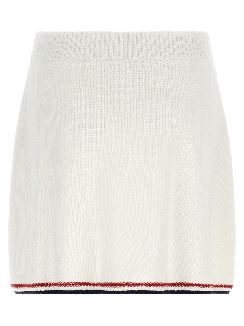 Brunello Cucinelli - active line piquet knit mini skirt