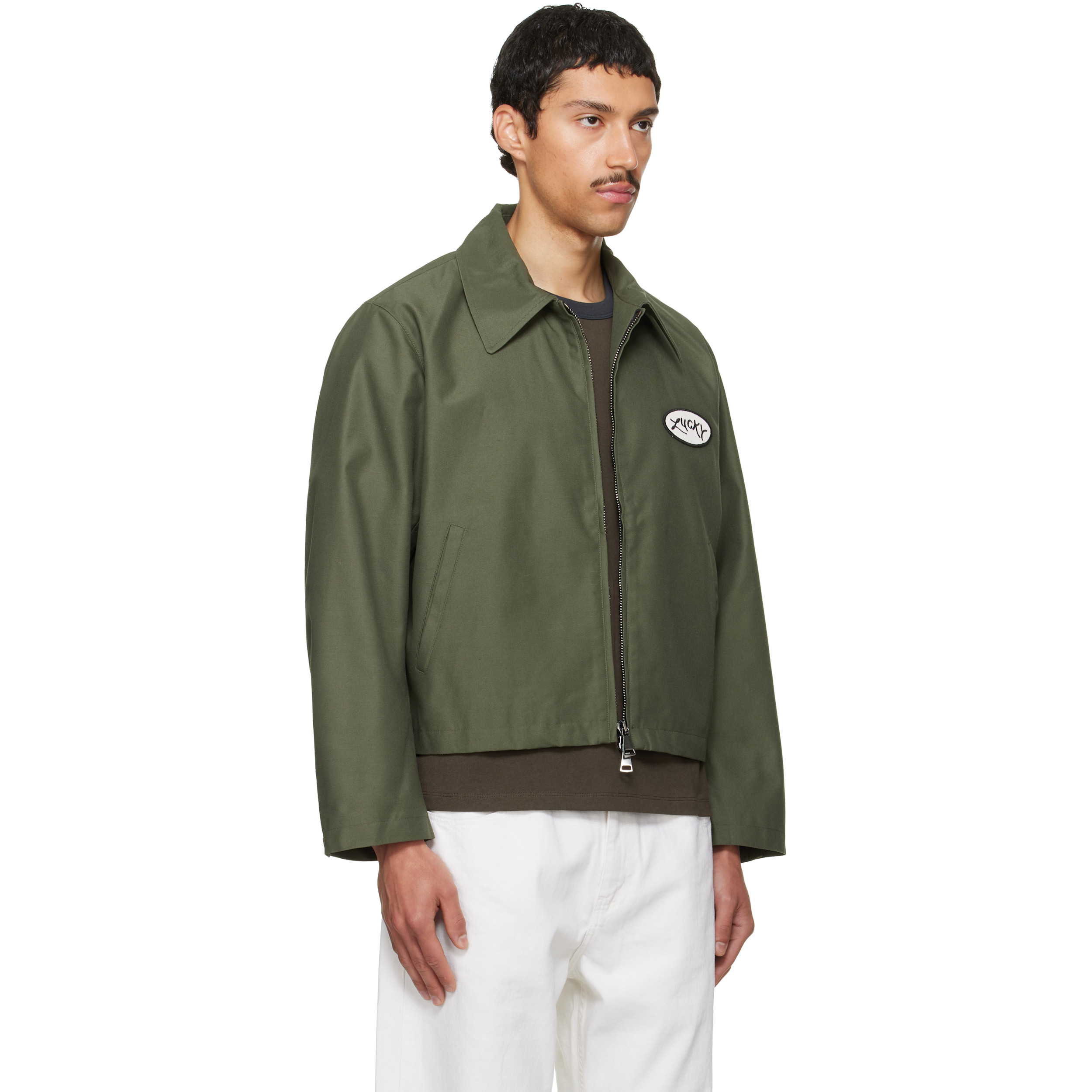 Green Lucky Station Jacket