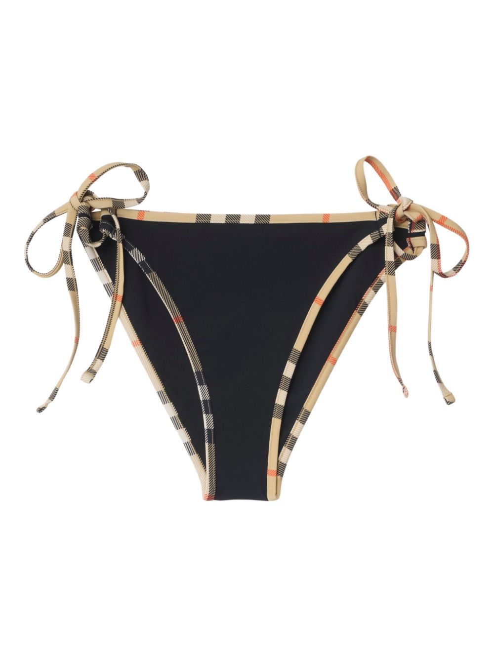 Check Trim Swimsuit