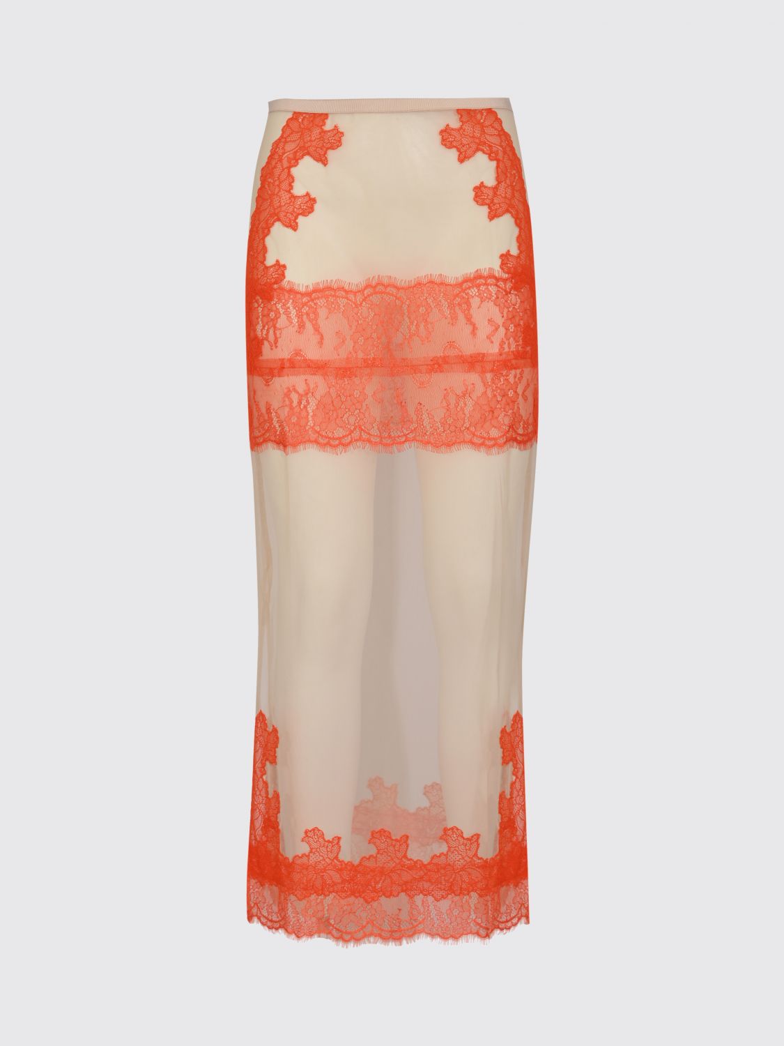 Skirt Woman color Nude