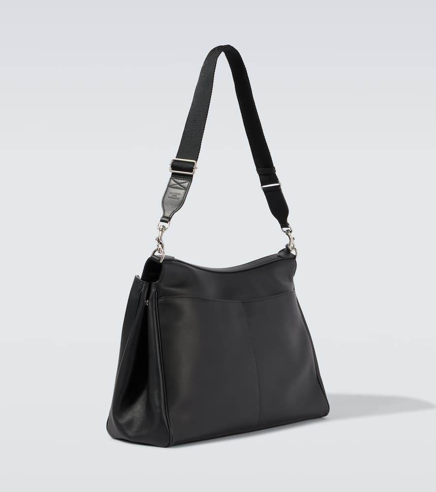 Rodeo leather messenger bag