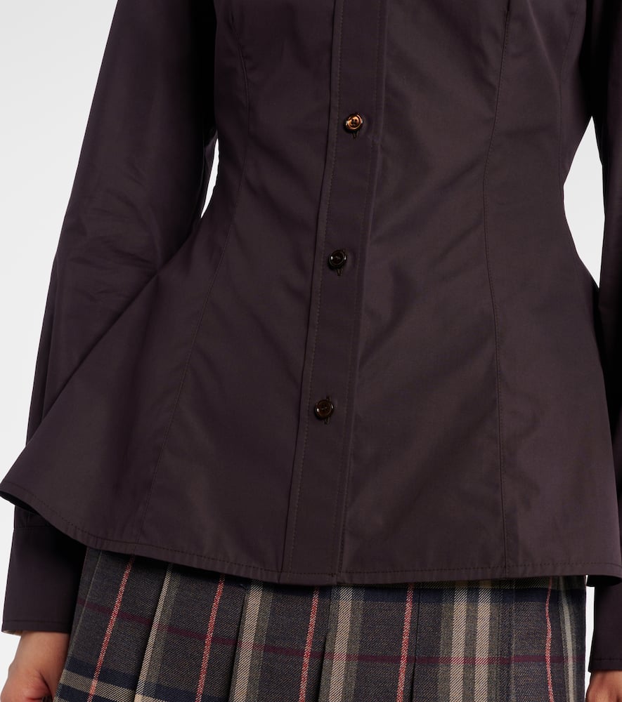 Eliza cotton poplin shirt