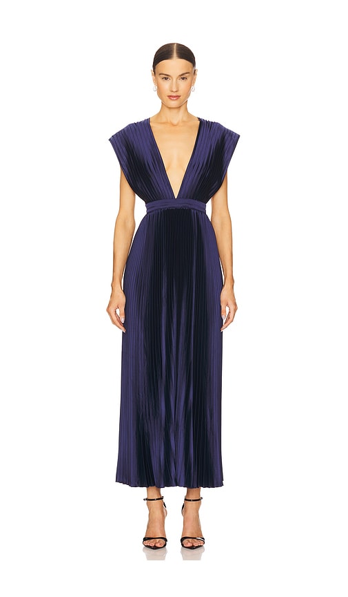 L'IDEE ABENDKLEID GALA in Navy. Größe 8/S. Also in