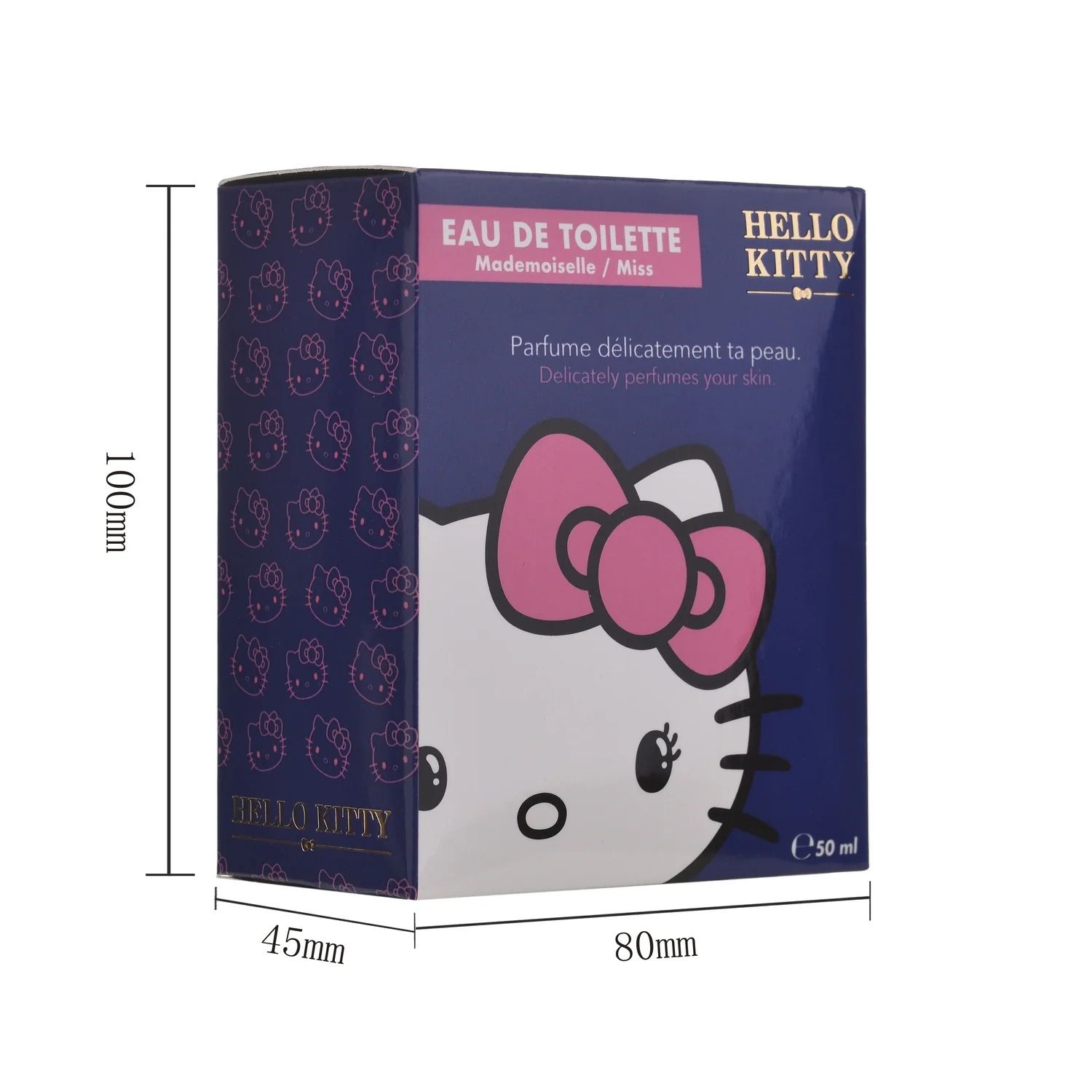Hello Kitty Cute Cat Face Ladies Eau De Toilette Perfume Spray – In Pink