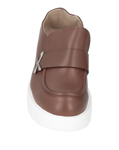 Woman Loafers Chocolate brown Size 9 Leather