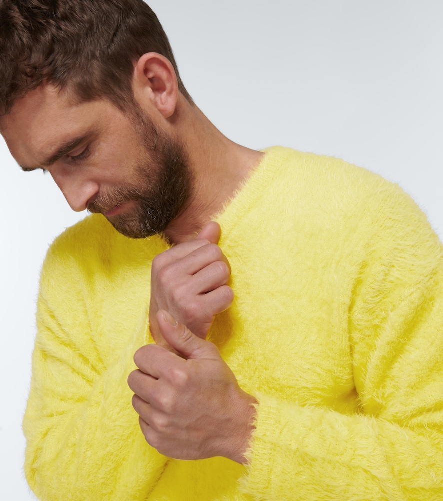 Brushed sweater