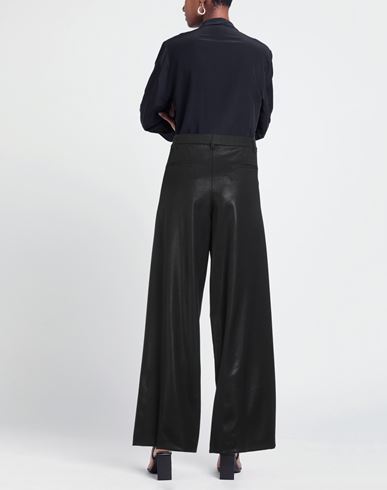 Woman Pants Black Size S Polyester, Viscose, Elastane