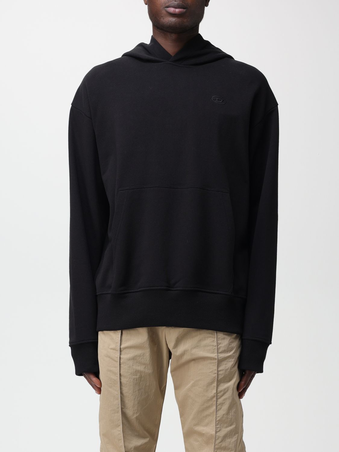 Sweatshirt Men color Black