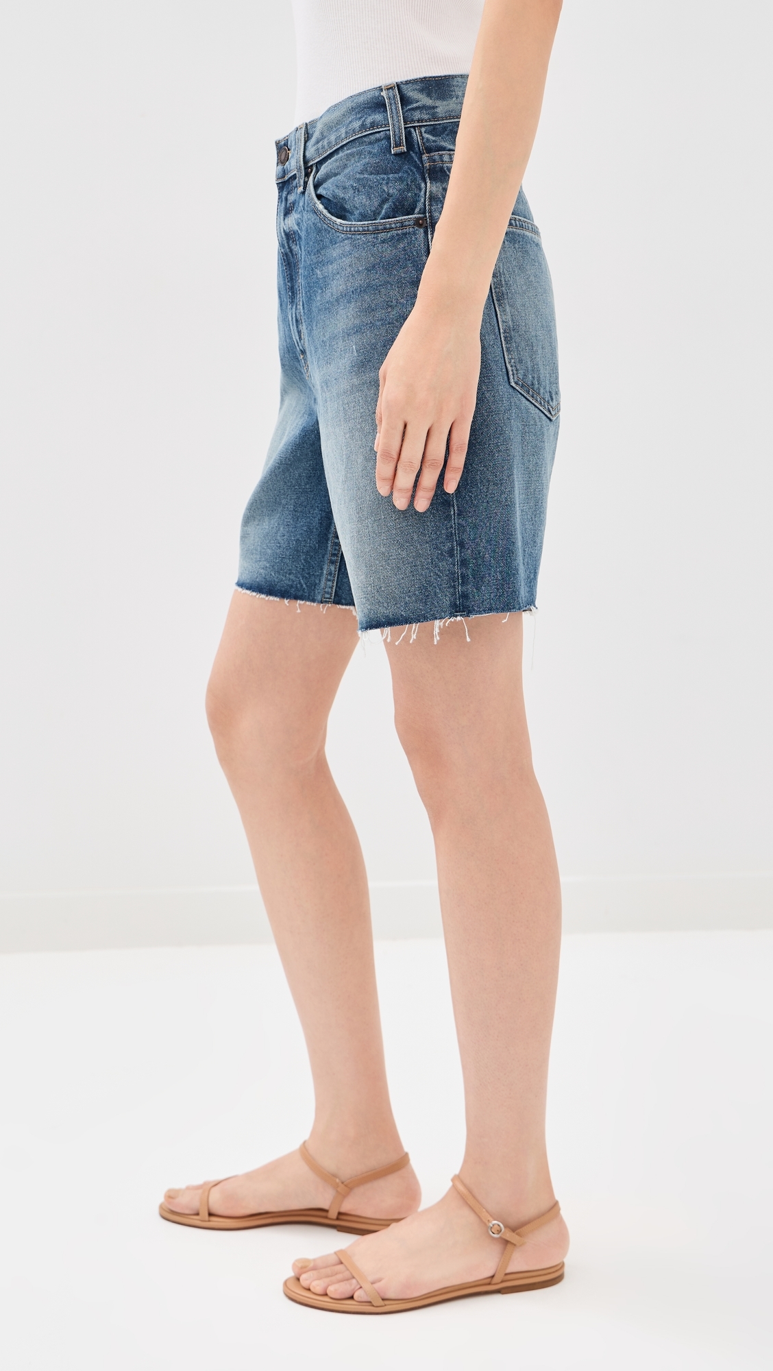 Russel Denim Shorts Rosebowl Wash