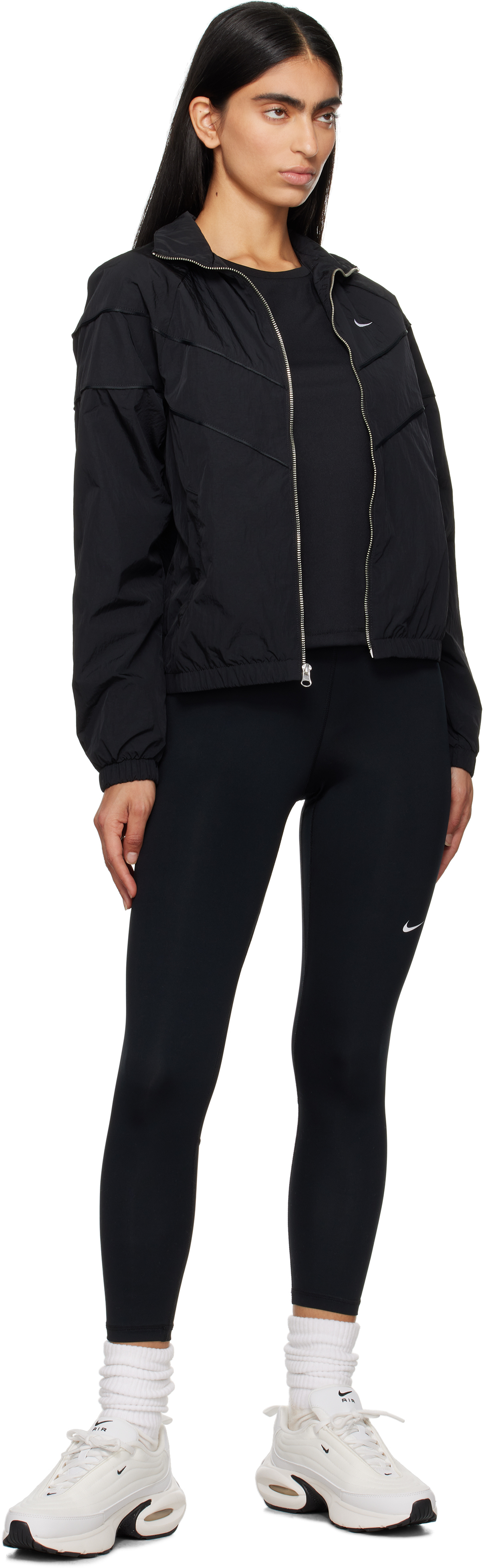 Black Windrunner Jacket