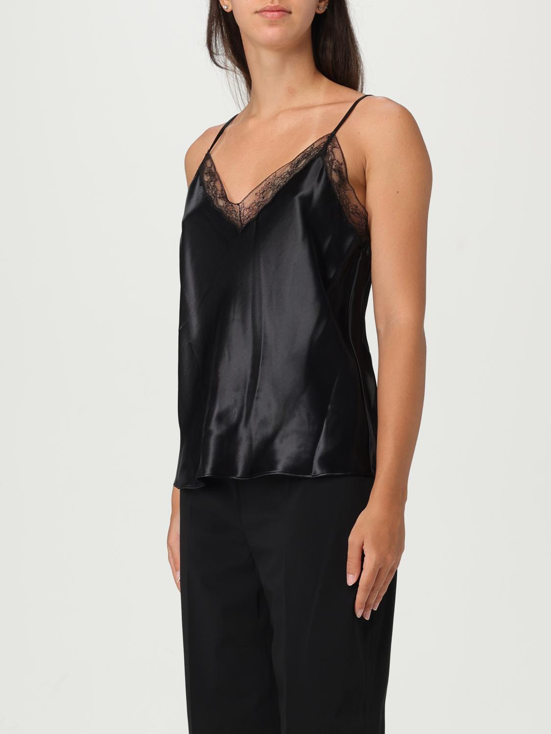 Top Woman color Black