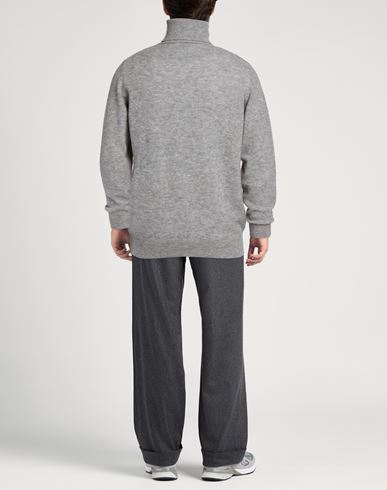 Man Turtleneck Light grey Size 7 Virgin Wool, Polyamide, Cashmere