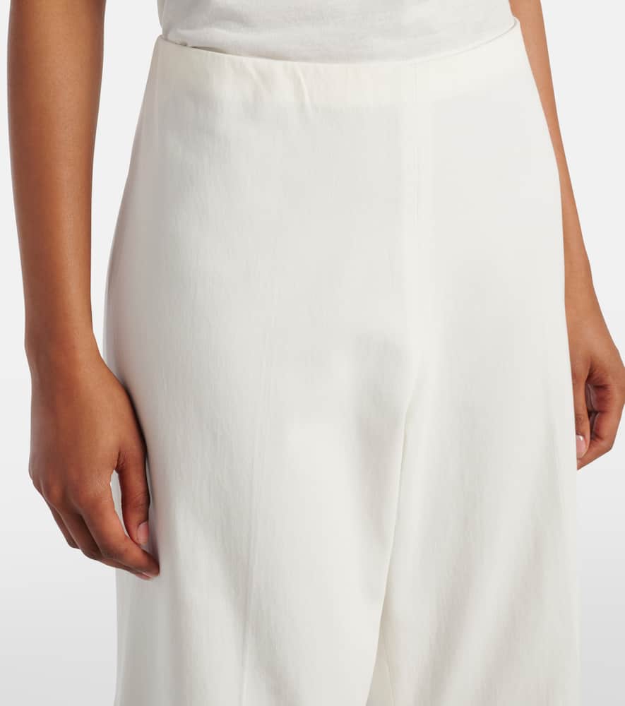 Walter cotton canvas flared pants