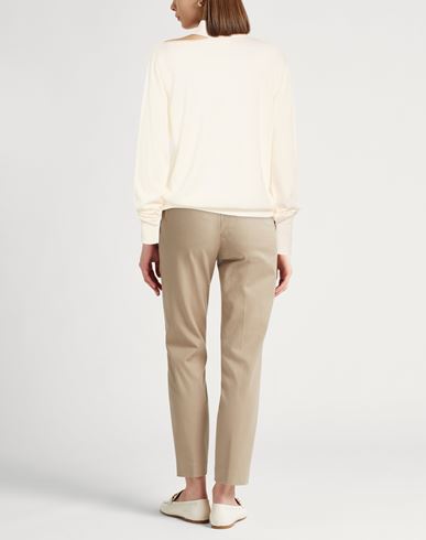 Woman Turtleneck Ivory Size 8 Virgin Wool, Viscose, Polyester