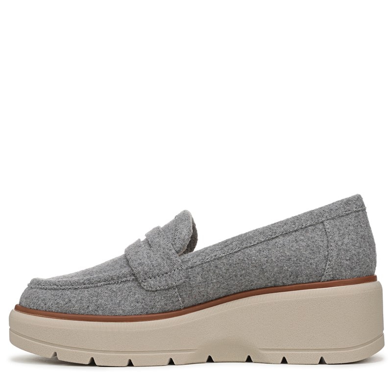 Women's Nice Day Max Platform Loafers (Light Grey Fabric)