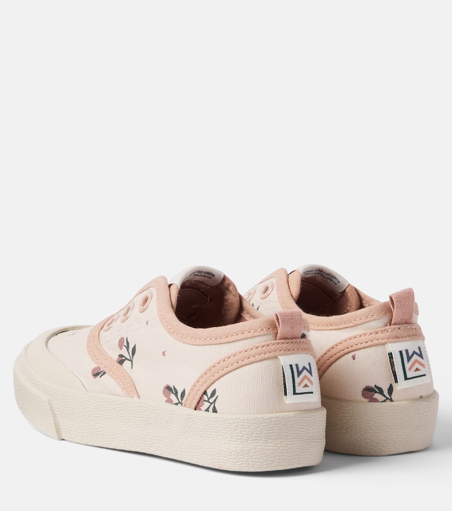 Danilo floral canvas slip-on shoes