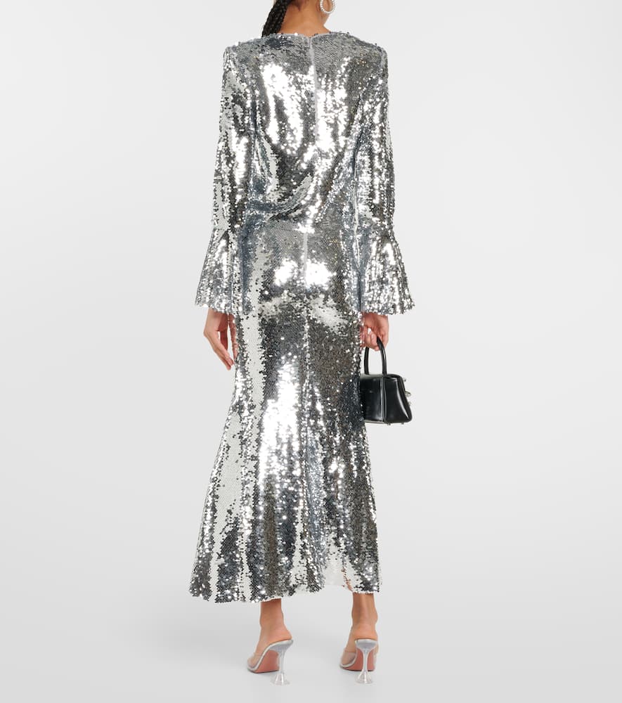Self-Portrait Sequined top