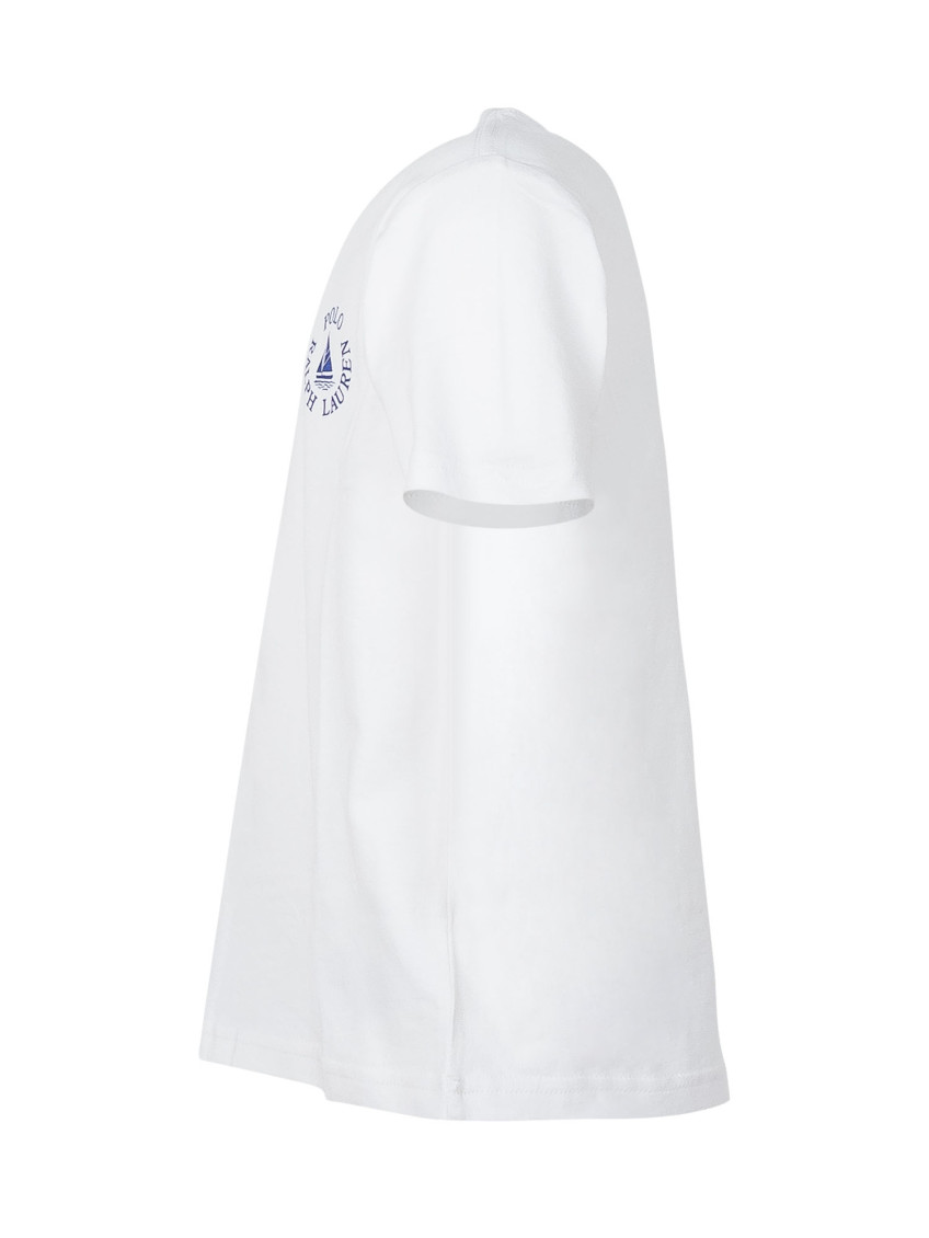 Kids White Logo T-Shirt