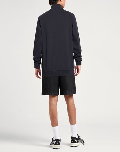 Man Sweatshirt Midnight blue Size L Polyester, Cotton