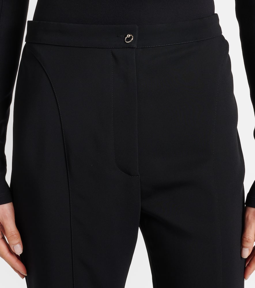 Pierced capri pants